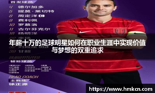 年薪十万的足球明星如何在职业生涯中实现价值与梦想的双重追求