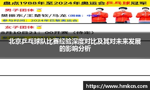 北京乒乓球队比赛经验深度对比及其对未来发展的影响分析